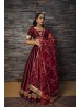 Maroon Color Designer Lehenga