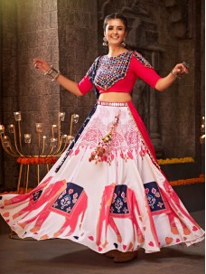 Indian Festival Wear Womens Navratri Lehenga