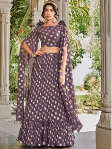 Beautiful Fancy Printed Lehenga Suit