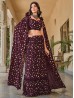 Indian Foil Print Fancy Lehenga