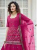 Deep Pink Wedding Wear Lehenga