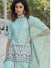 Sky Blue Designer Sequince Work Lehenga