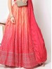 Pink Color Festival Wear Lehenga