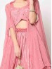 Pink Color Designer Stylish Lehenga