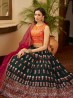 Green Color Stylish Indian Lehenga