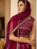 Deep Pink Color Indian Lehenga