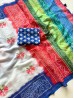 Multicolor Stylish Indian Rajasthani Saree