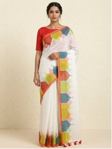 Multicolor Printed Patry Wear Saree