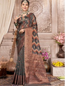 Soft Silk Traditional Printed Saree