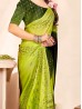 Indian Double Shade Party Wear Saree