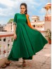 Green Color Beautiful Ethnic Suit
