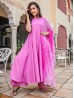 Anarkali With Palazzo Style Suit