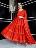 Festival Wear Indian Red Color Suit