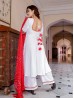 White Color Palazzo Designer Suit