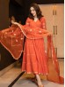 Orange Color Indian Stylsih Suit