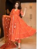 Orange Color Indian Stylsih Suit