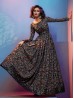 Black Color Long Length Indian Gown