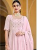 Designer Indian Pink Color Suit