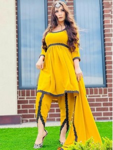 Beautiful Indian Kurti Dhoti Set