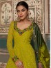 Mehendi Green Color Long Suit