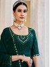 Indian Designer Beautiful Green Color Suit Set