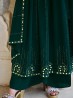 Indian Designer Beautiful Green Color Suit Set