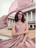 Pink Color Shaded Indian Gown Style Suit 