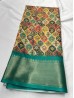 Multicolor Designer Silk Indian Saree